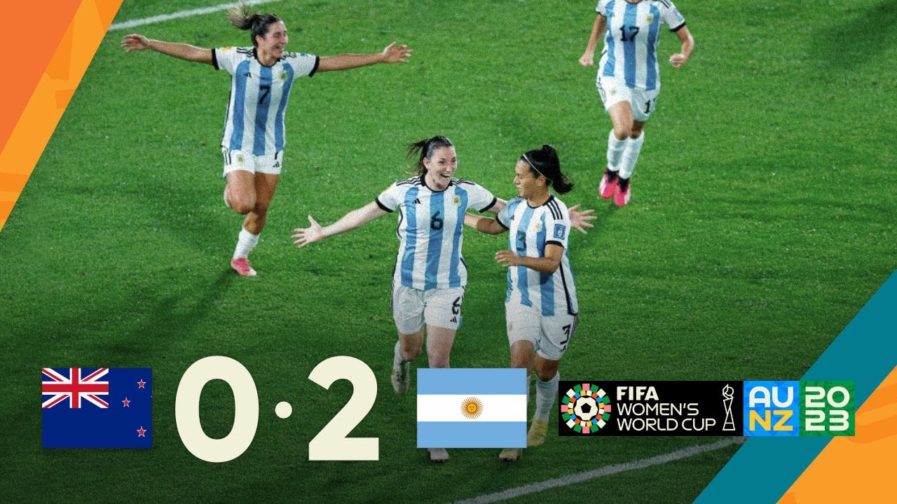 Partido Amistoso: Argentina (2) Vs. Nueva Zelanda (0) - Fútbol Femenino