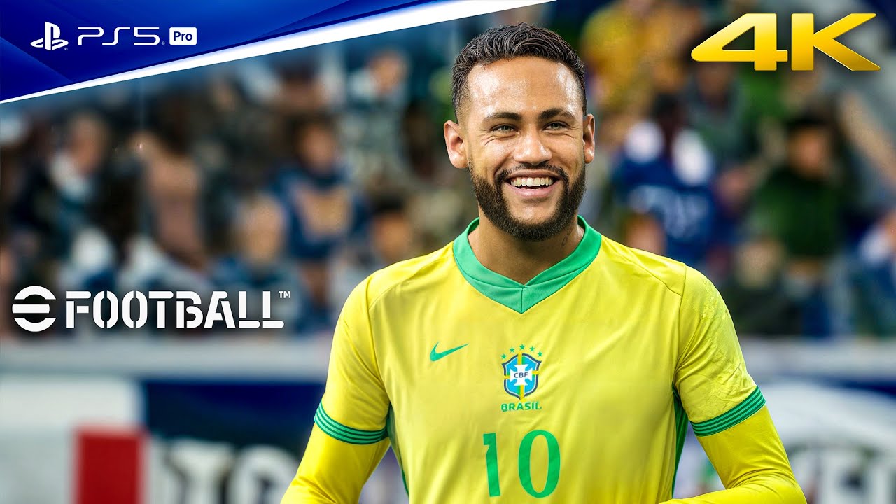 eFootball 2026 - Brazil vs. France Ft. Neymar, Mbappe, NEW UPDATE Gameplay | PS5™ Pro [4K60]