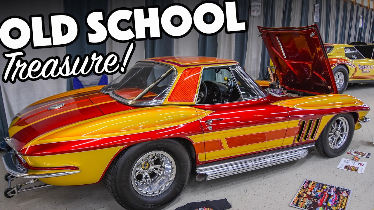 Дрэг-кары CORVETTE, кастомы 70-х и редкие детали ПЕРЕГРУЗКА!