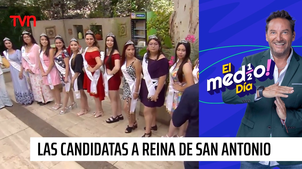 Nos visitan las candidatas a reina de San Antonio | El Medio Día