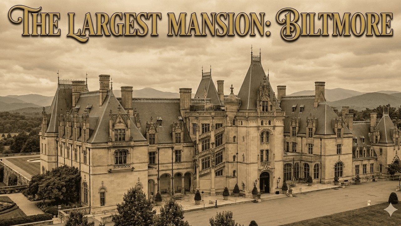 The Entire Story of America's LARGEST Mansion: Biltmore