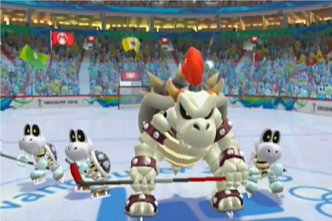 Mario & Sonic: Vancouver 2010 - Rivale: Knochen-Bowser
