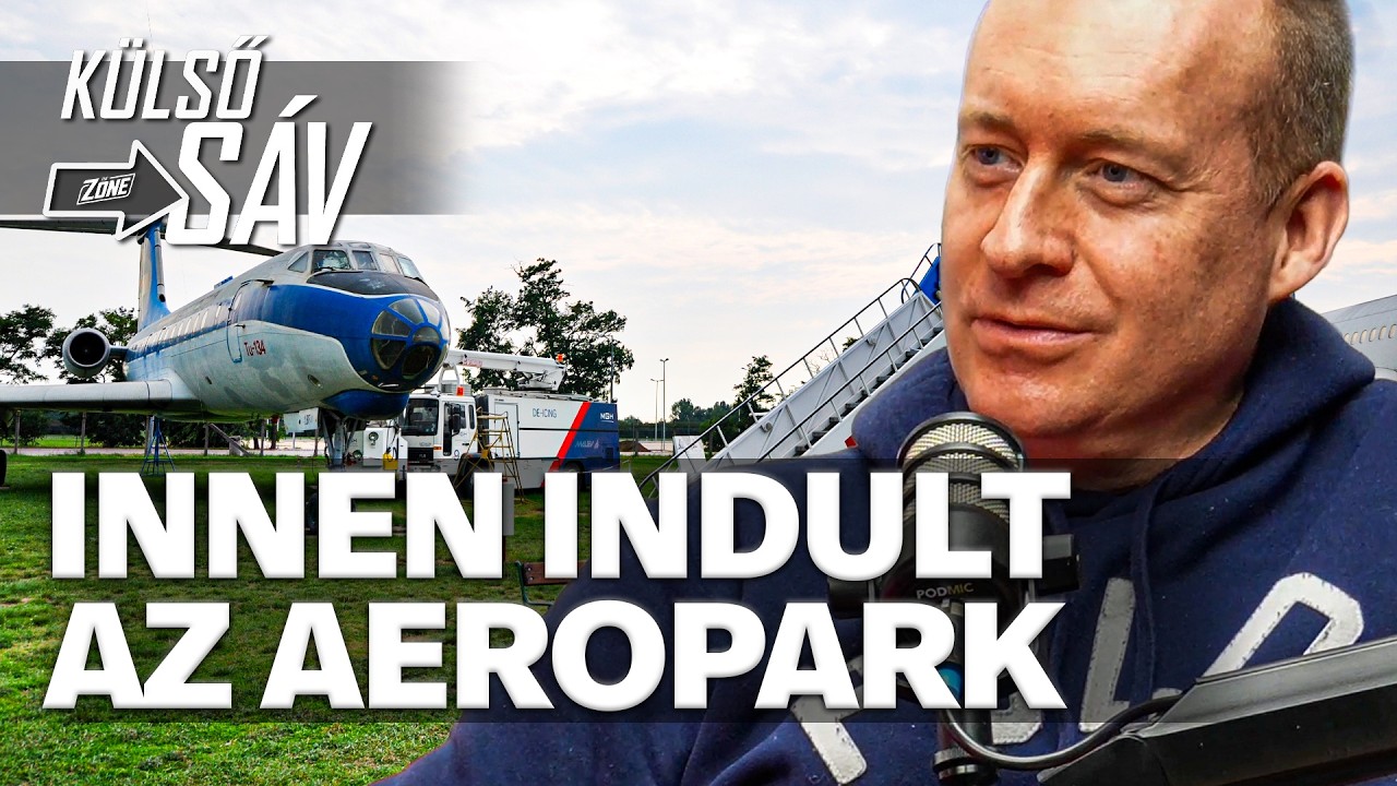 „A Tupoljev a szerelem” – Így épült fel az Aeropark – Somogyi Tóth Dániel