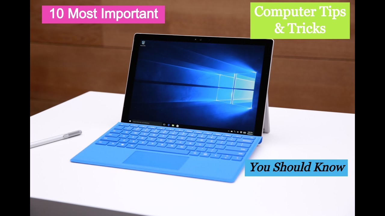 10 most important Computer Tricks Every Computer User Must Know