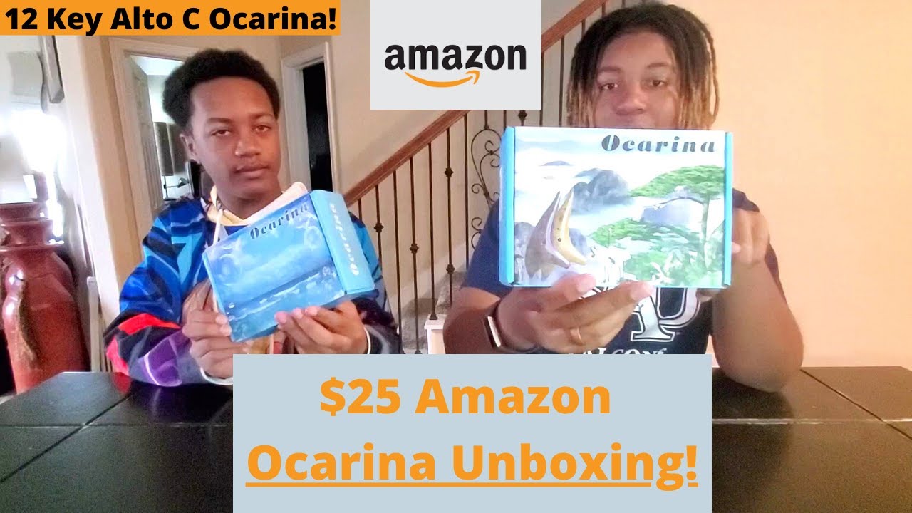 Unboxing A 12 Key Alto C Ocarina | $25 Amazon Ocarina Unboxing!