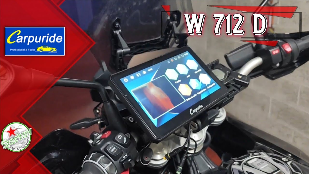 𝐂𝐚𝐫𝐩𝐮𝐫𝐢𝐝𝐞 𝐖𝟕𝟏𝟐𝐃 Carplay en moto, SI o NO? La probamos con todo detalle #review #motovlog #motorcycle