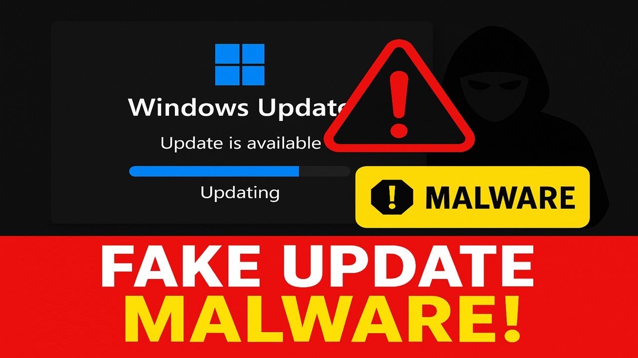 ВНИМАНИЕ: Поддельное обновление Windows устанавливает вредоносное ПО! | Предупреждение о мошеннич...