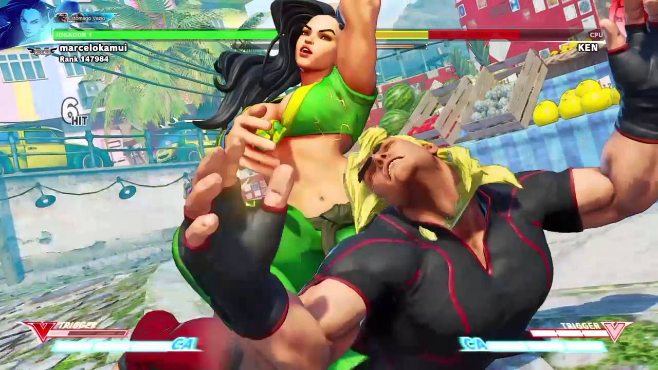 Street fighter V - Laura's moves