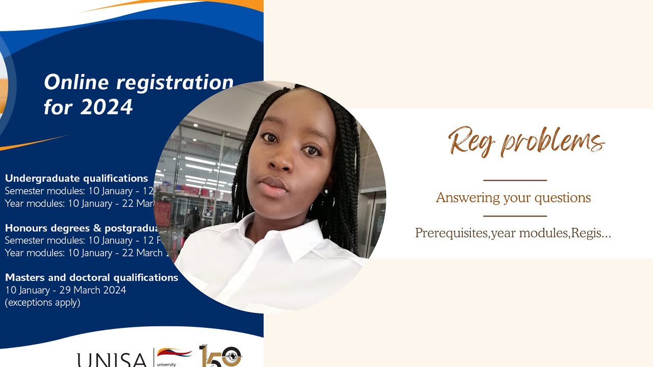 Errors in Registration UNISA 2024|