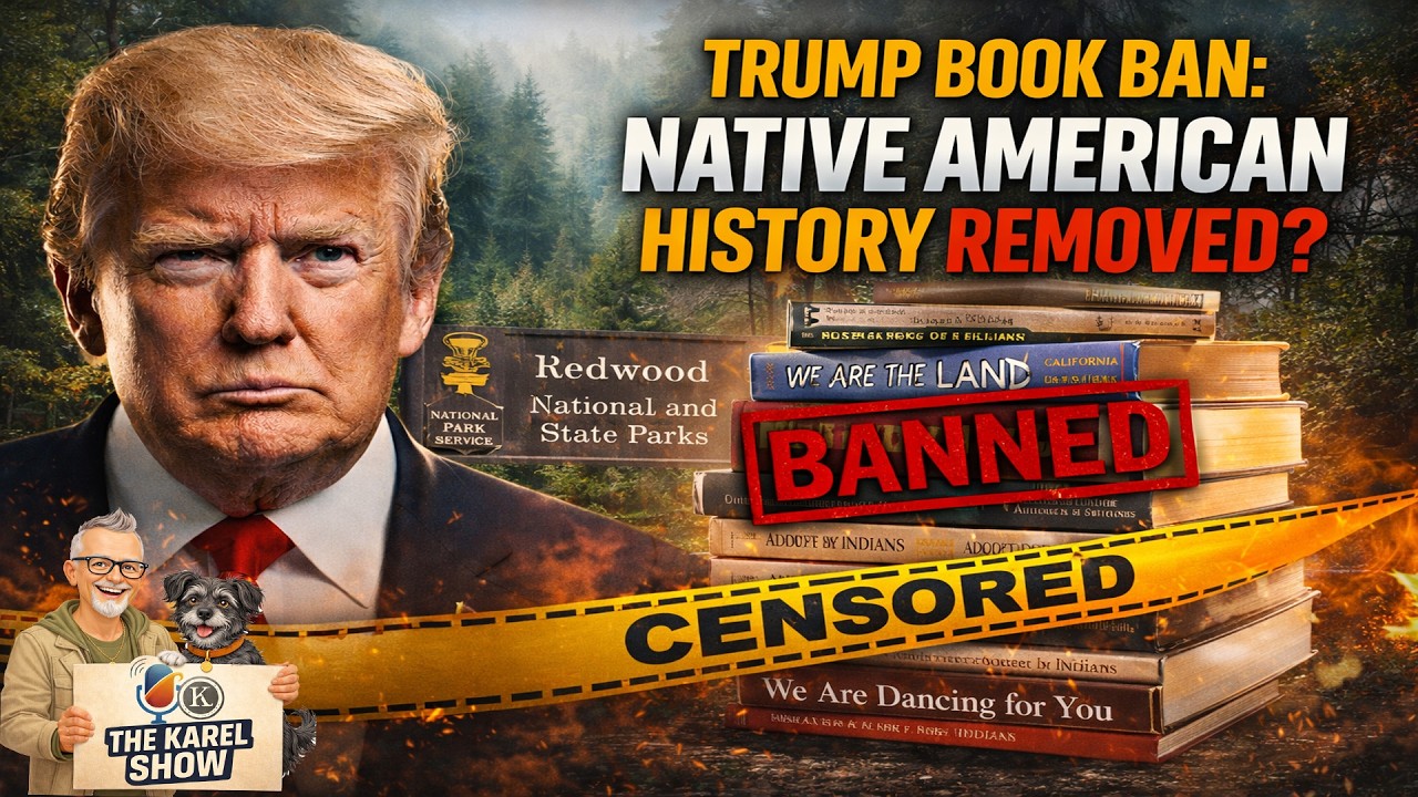 Скандал вокруг запрета Трампом книг: экспонаты, посвященные истории коренных американцев, удалены...