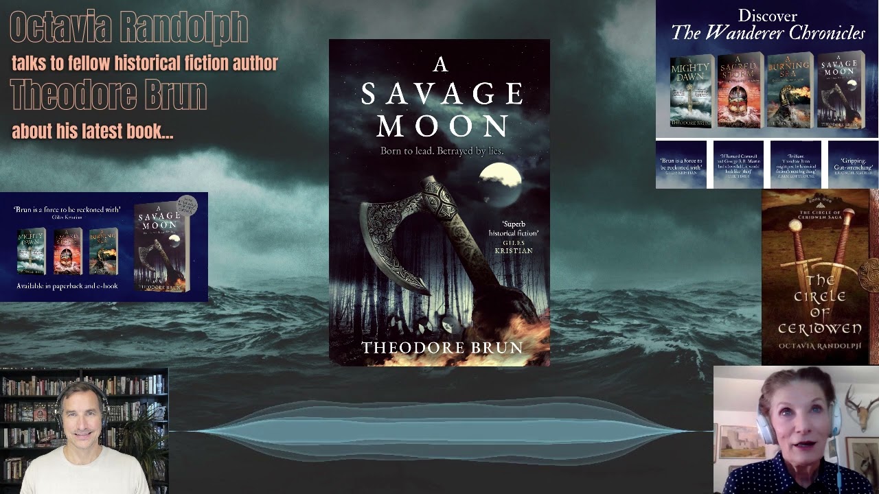 Octavia Randolph talks to Theodore Brun about his latest book, A Savage Moon