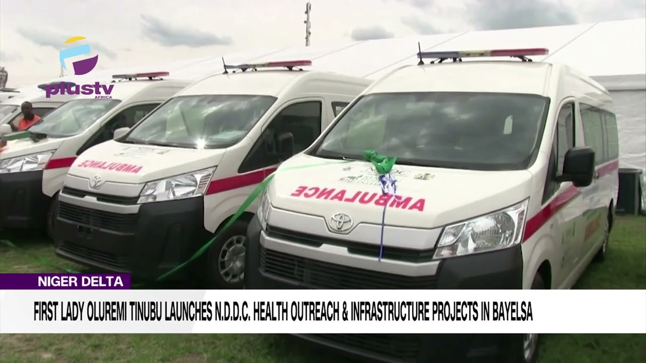 First Lady Oluremi Tinubu Launches N.D.D.C. Health Outreach & Infrastructure Projects In Bayelsa