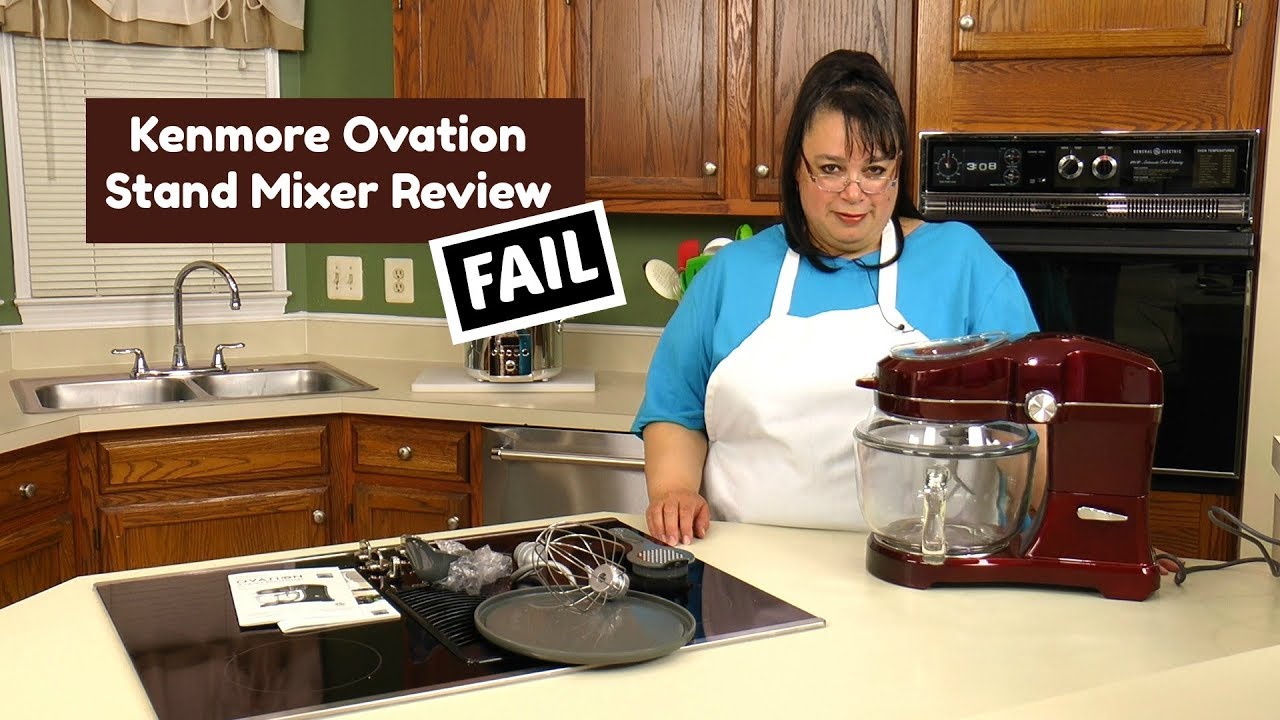 Kenmore Ovation Stand Mixer Review FAIL ~ Stand Mixer Review ~ Amy Learns to Cook
