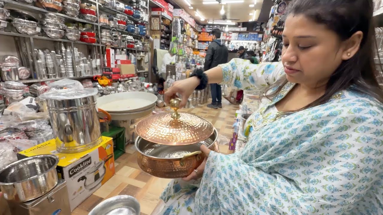 Holi  से  पहले Bartano🥘🥙 की Shopping  ||  Sharing Good News || Indian Mom Studio