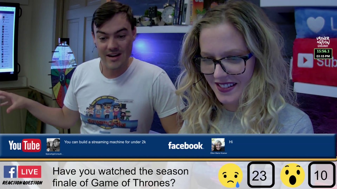 StreamGeeks VaynerNation - Live Streaming Camera Giveaway!