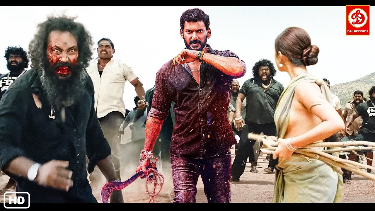 Superhit (HD) Blockbuster Superhit South Indian Hindi Dubbed Action Movie | Vishal, Meera Jasmine