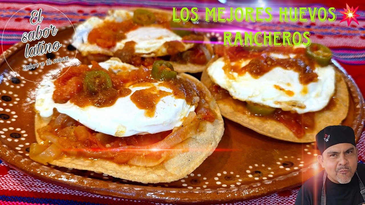 🔴Los Mejores Huevos Rancheros🍳 Más Sabrosos ¡comida de Rancho!💥