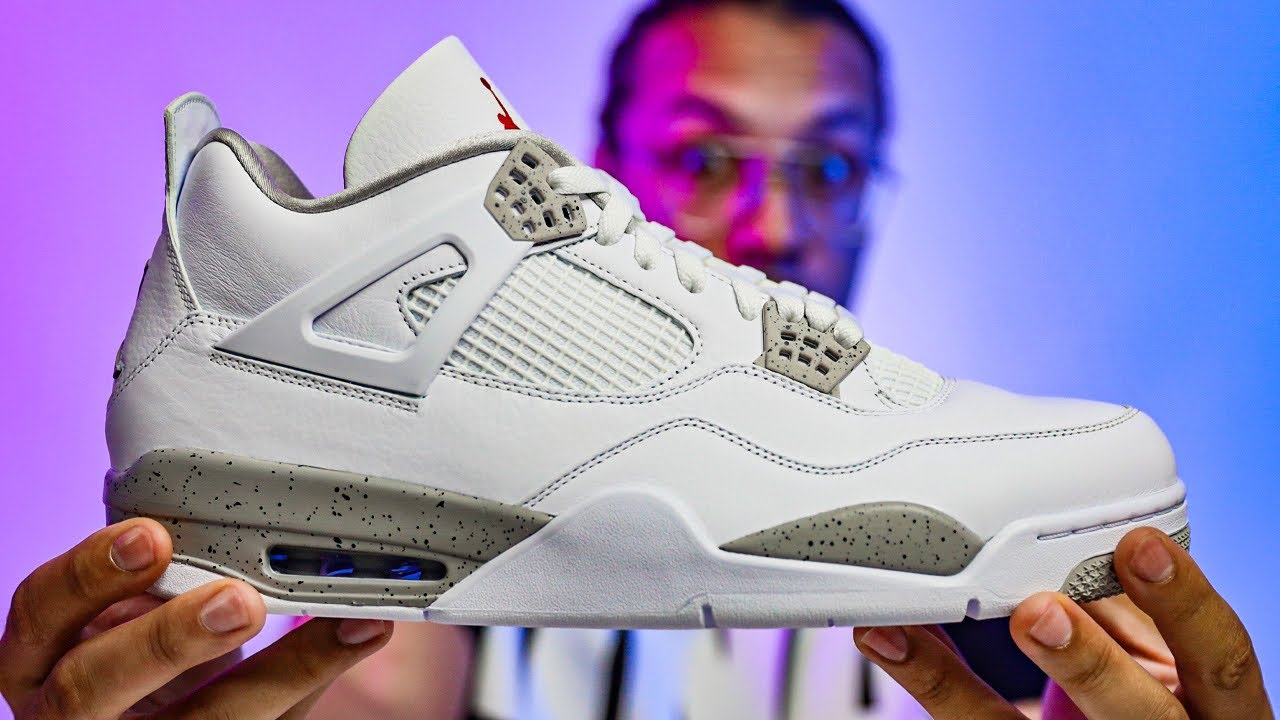 Air Jordan 4 White Oreo (Tech White)