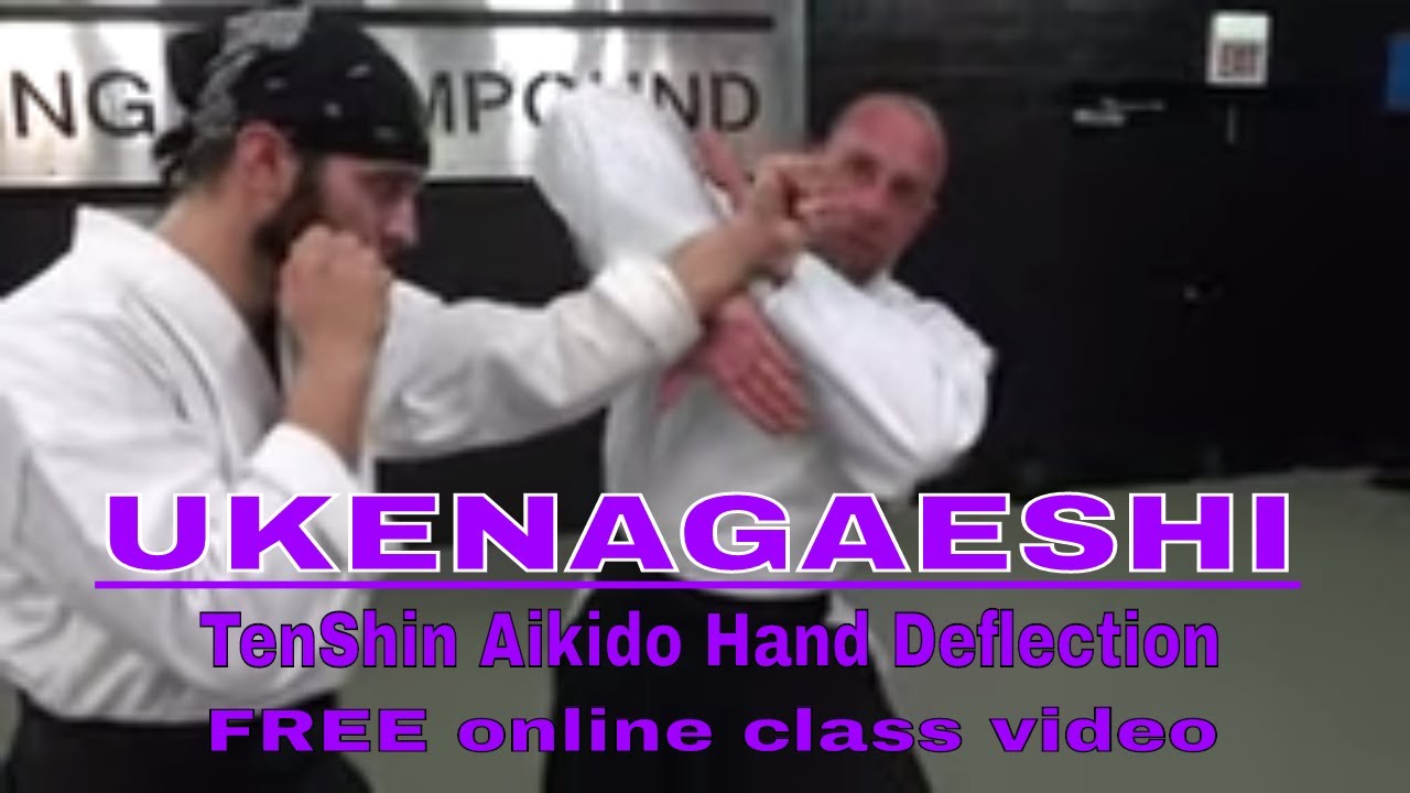 UKENAGAESHI - TenShin Aikido Hand Deflection - FREE online class