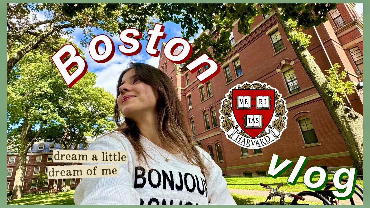 HARVARD'DAYIM! | HAYALLERİMİN YERİ BOSTON - VLOG 📚✨✍🏻