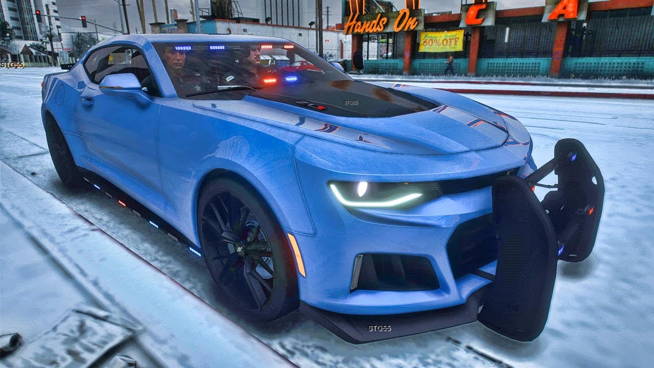 Играю в GTA 5 за ПОЛИЦЕЙСКОГО Gang Unit Patrol | GTA 5 Lspdfr Mod | 4K