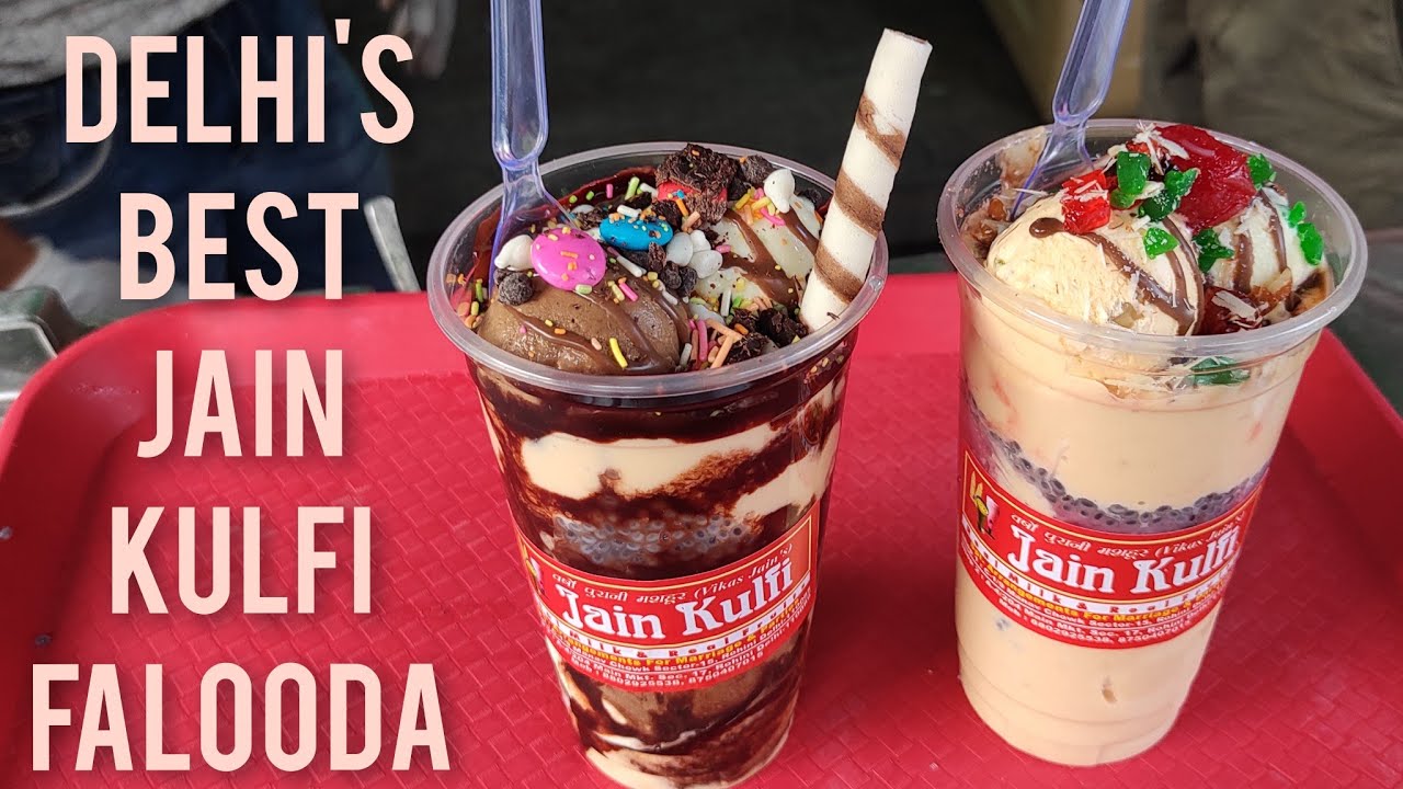 Jain Kulfi Falooda - Delhi's Best Kulfi Falooda in Rohini Sector - 17 @100₹ Per Large Glass