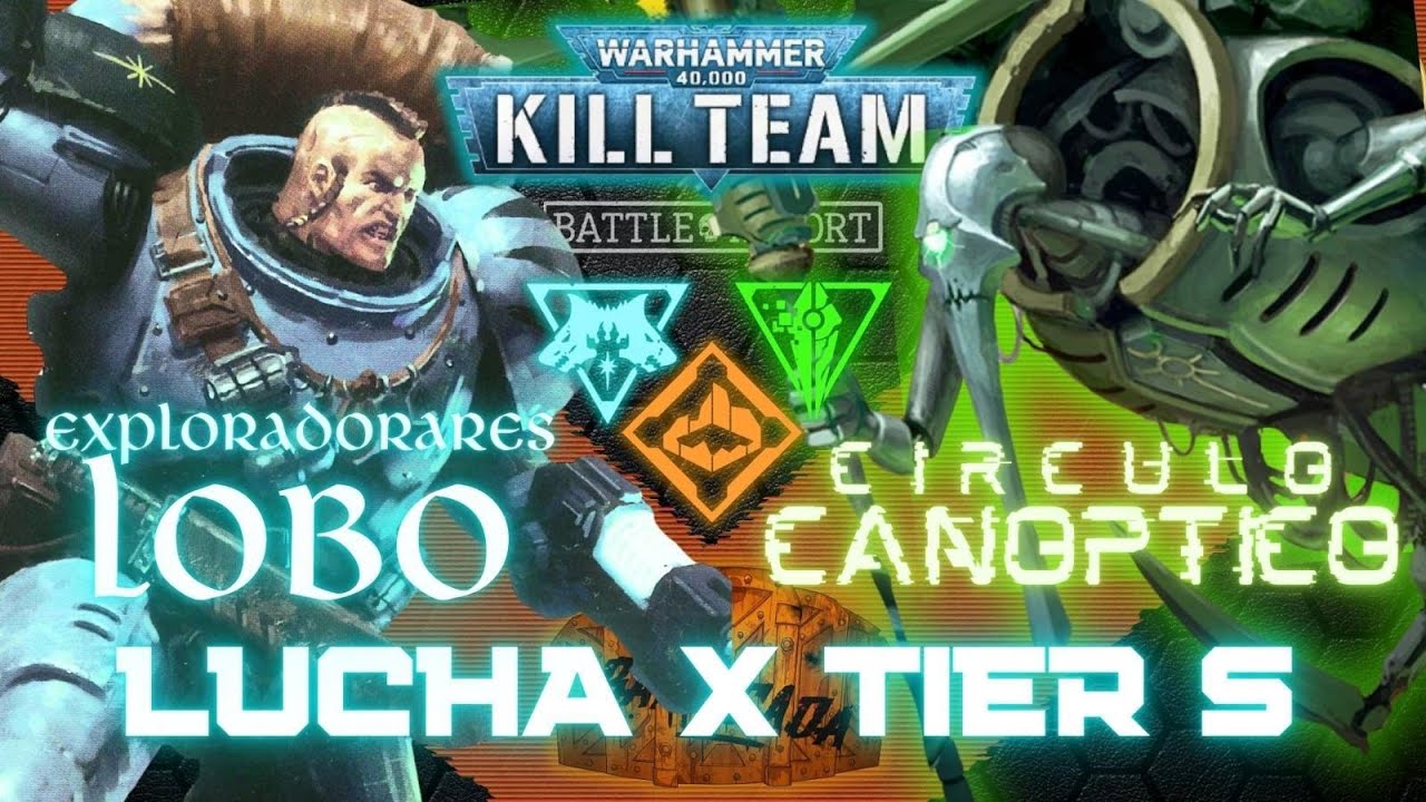 EXPLORADORES LOBO VS CIRCULO CANOPTICO // KILL TEAM BATTLE REPORT WARHAMMER 40000