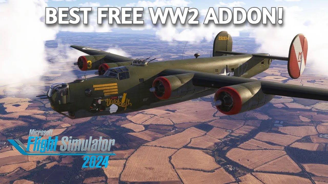 [MSFS 2024] The Outstanding Free B-24 Liberator Mod | Meta Quest 3 VR RTX 4080S