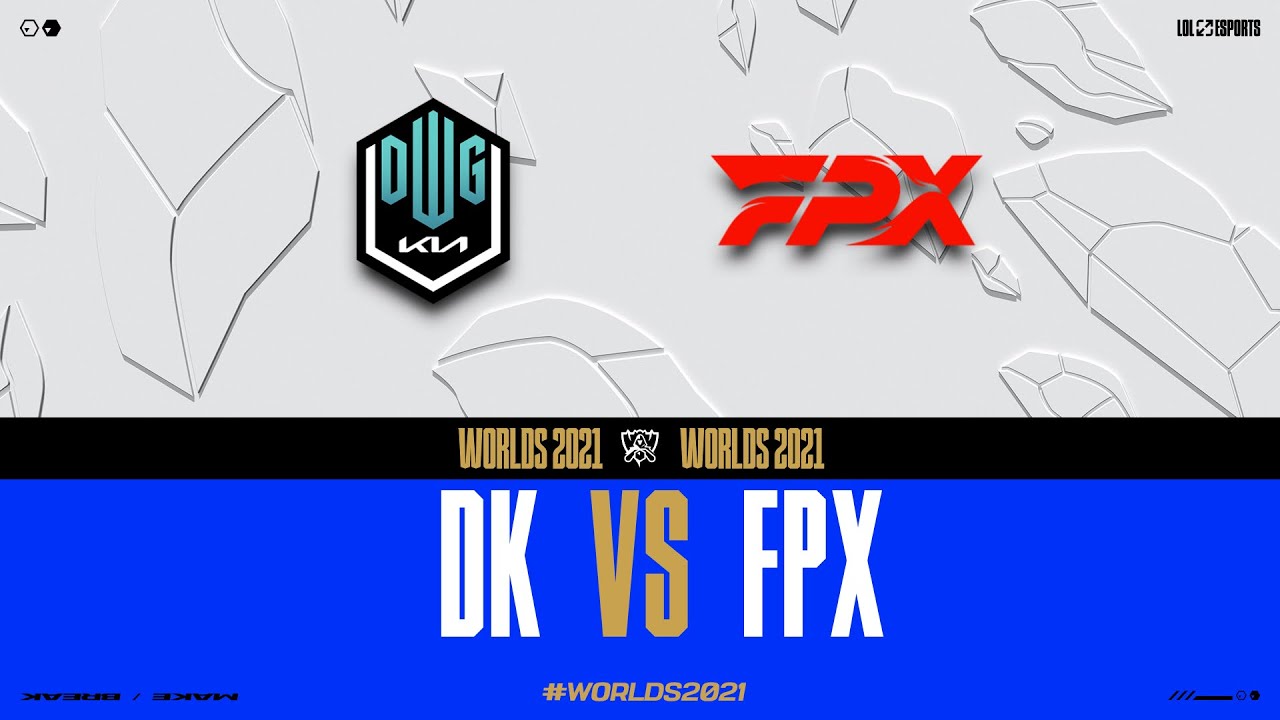 WORLDS 2021 - GROUPSTAGE DAY 1 - DK vs FPX