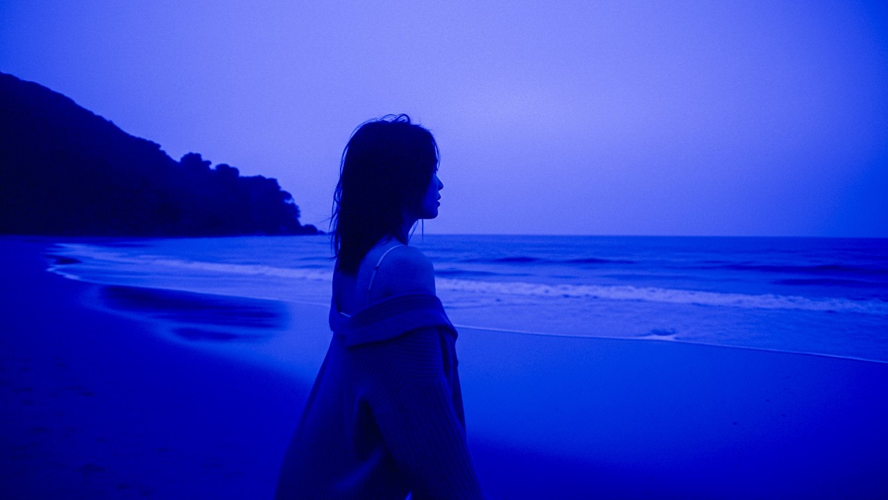 she left her heart in the blue
