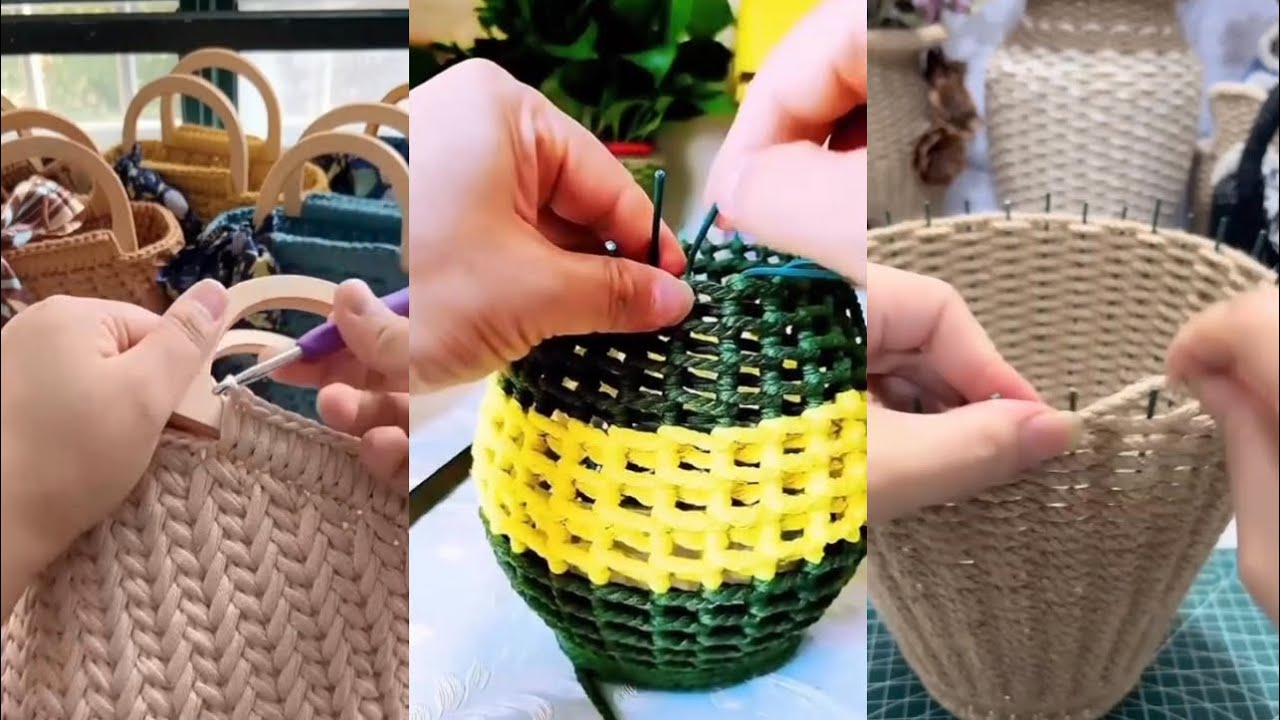 Beautiful Crochet Bag/Handwoven Bag💼 #handmadecraft #handmade #crochet #diycrafts
