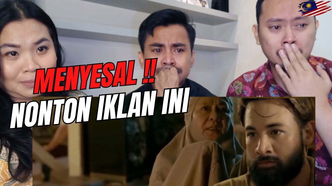 3 Guru Indonesia NANGIS PARAH Nonton Iklan Raya Malaysia 