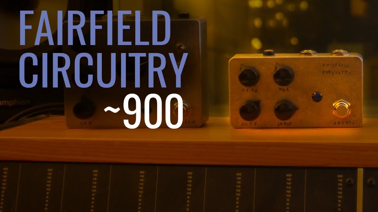 ~900 Four Knob Fuzz | Fairfield Circuitry | Guitar, Bass, Synth and Mixing Uses Demo