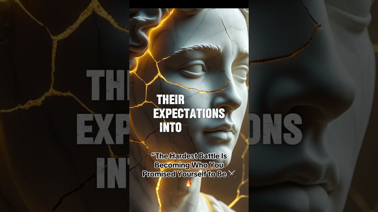 ⚔️ Becoming who you promised to be is the hardest fight of all. 💡 