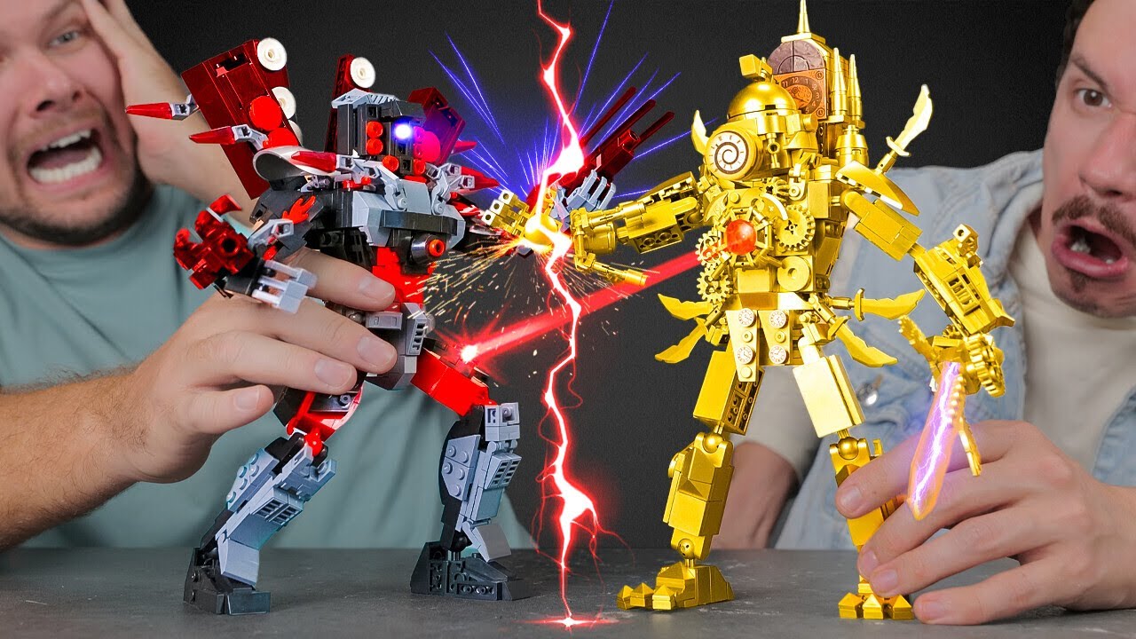 *INSANO* ¡PELEA EN EL MULTIVERSO SKIBIDI! Titán Altavoz vs Titánes de LEGO - ¡No Creerás el FINAL!