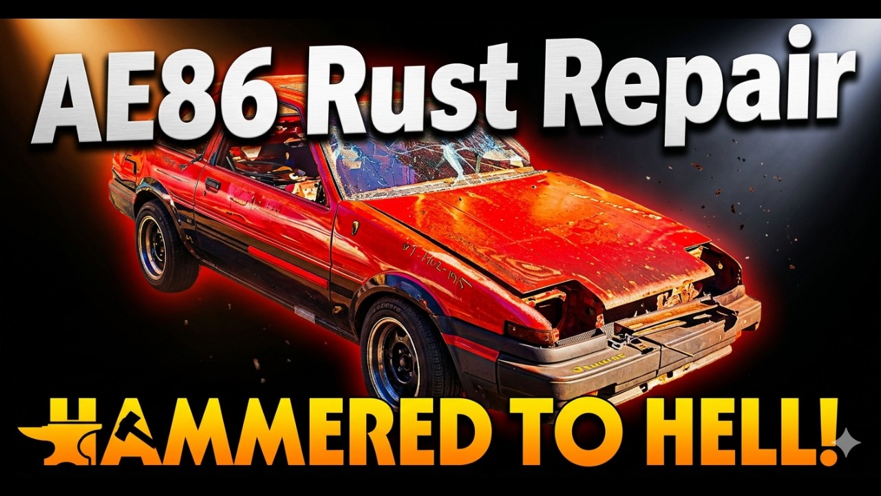 1984 AE86 Coupe Rescue - ep 3 Crusher Corolla RUST