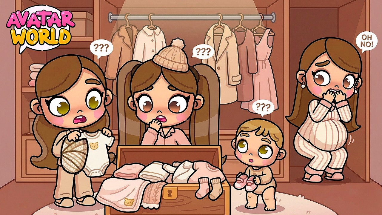 NO SABIAN QUE ESTOY EMBARAZADA 😰 ¡¡¡Y DESCUBREN ROPA DE BEBE EN MI CLOSET!!! 👗🍼 en Avatar World