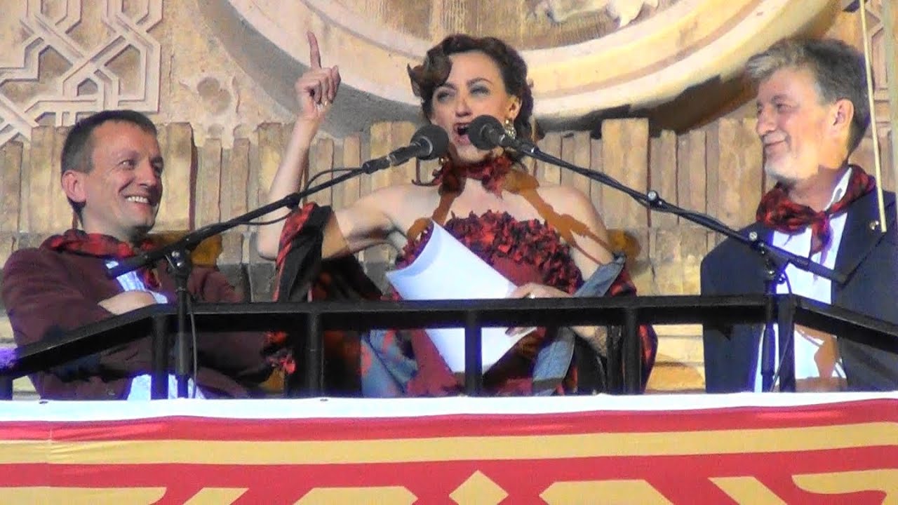 Pregón de la Fiestas del Pilar de 2015