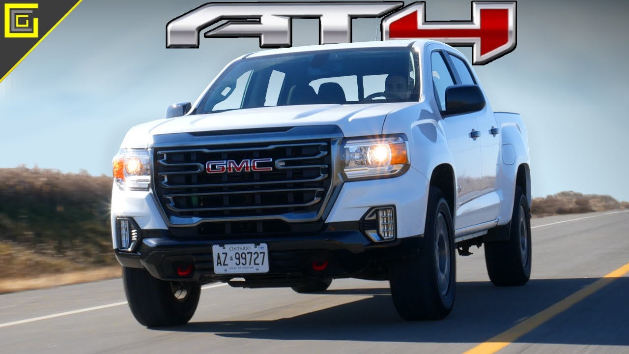 2021 GMC CANYON AT4 Review / Test Drive - A more rugged Truck!