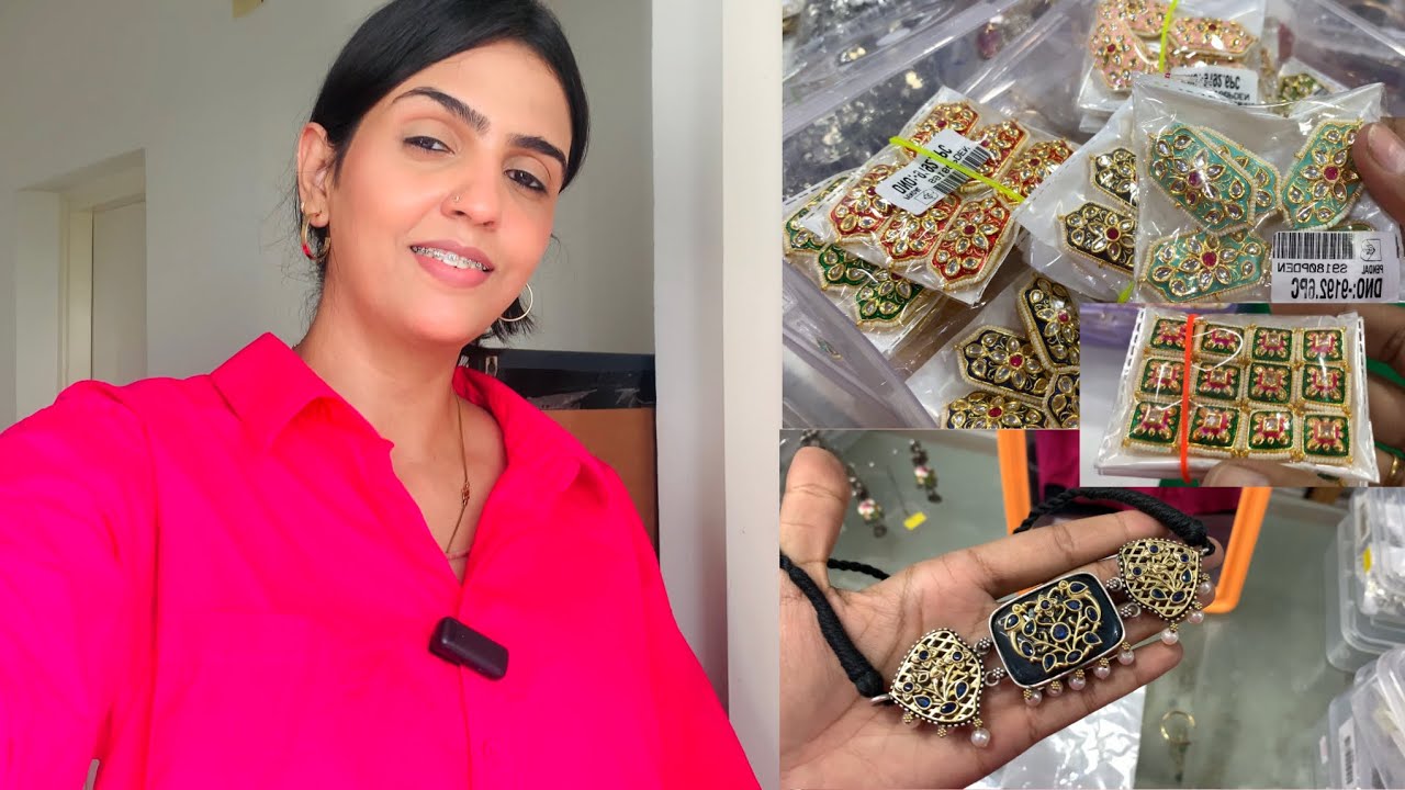 Kundan Raw Material in Tankshal Market (Ahmedabad) Part-3..✨|| Divyani Malviya Vlog ||
