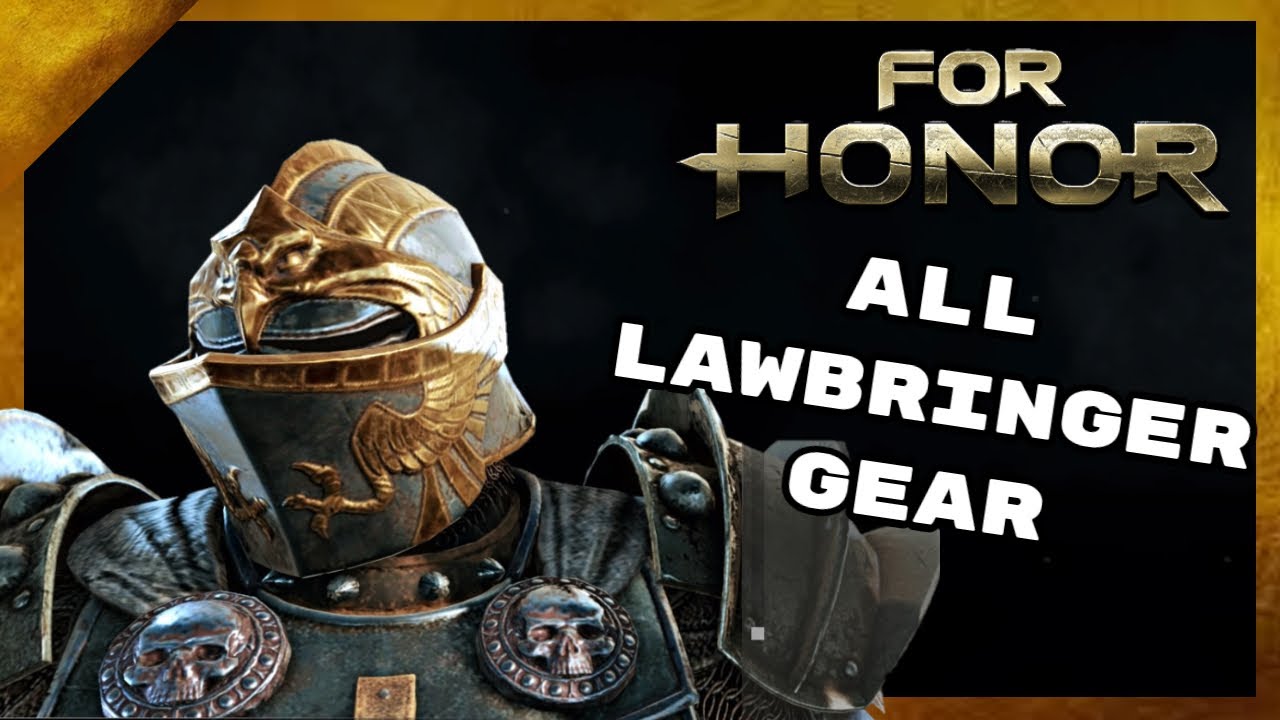 All Lawbringer Gear (Remastered) - For Honor