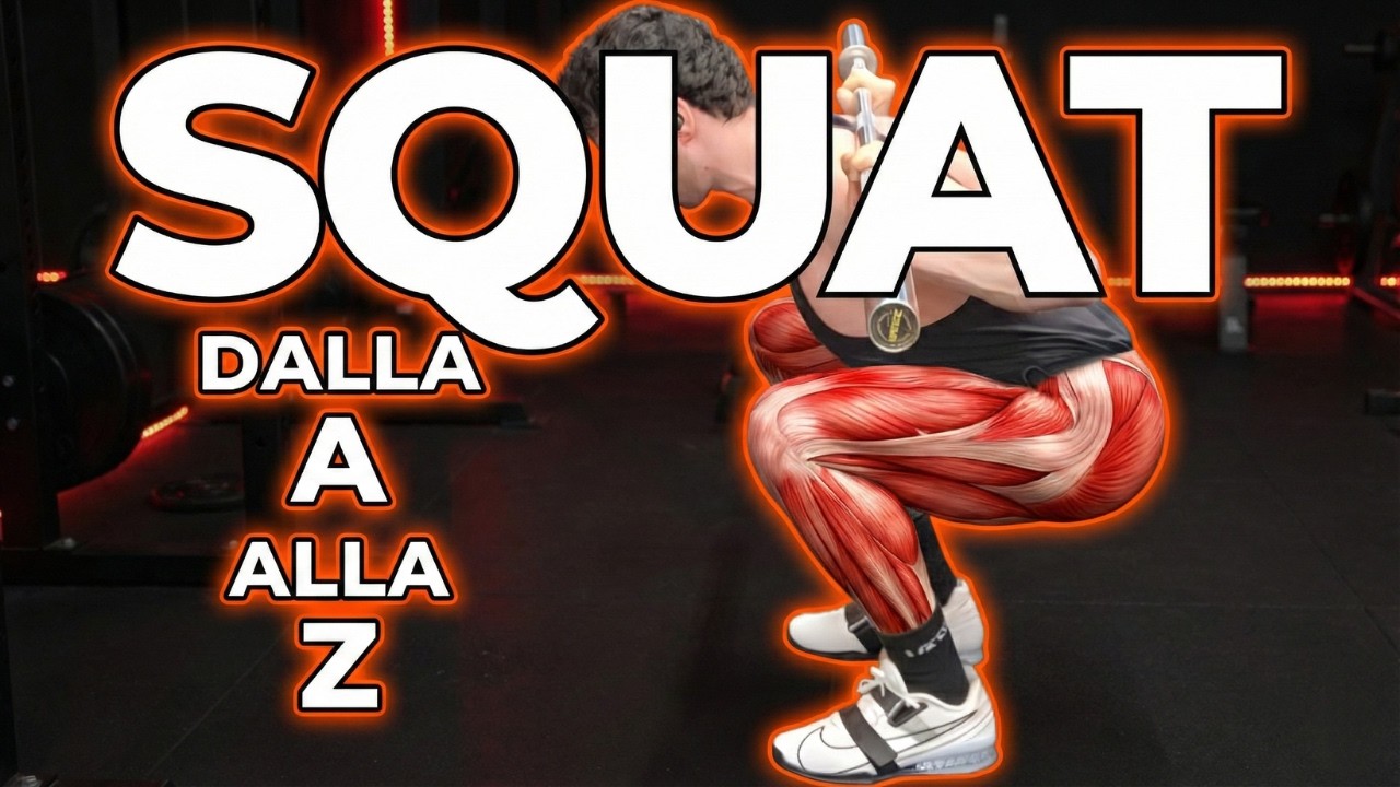 Squat in tutte le varianti: Esecuzione e Tecnica (Versione lunga)