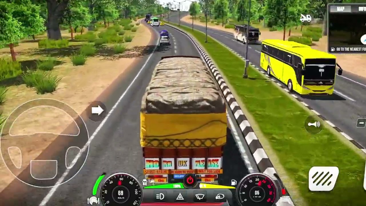 🚌 Electric City Bus ⚡ | Zero Fuel Challenge | Bus Simulator Gameplay In Hindi