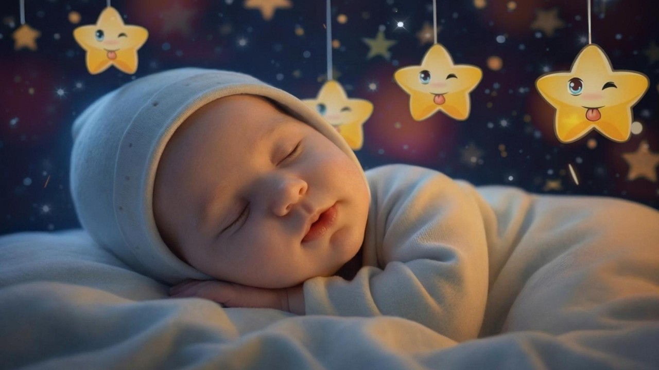 😴 Fall Asleep Fast 💤 Gentle Mozart Baby Sleep Music 🌙 30 Min Night Lullaby