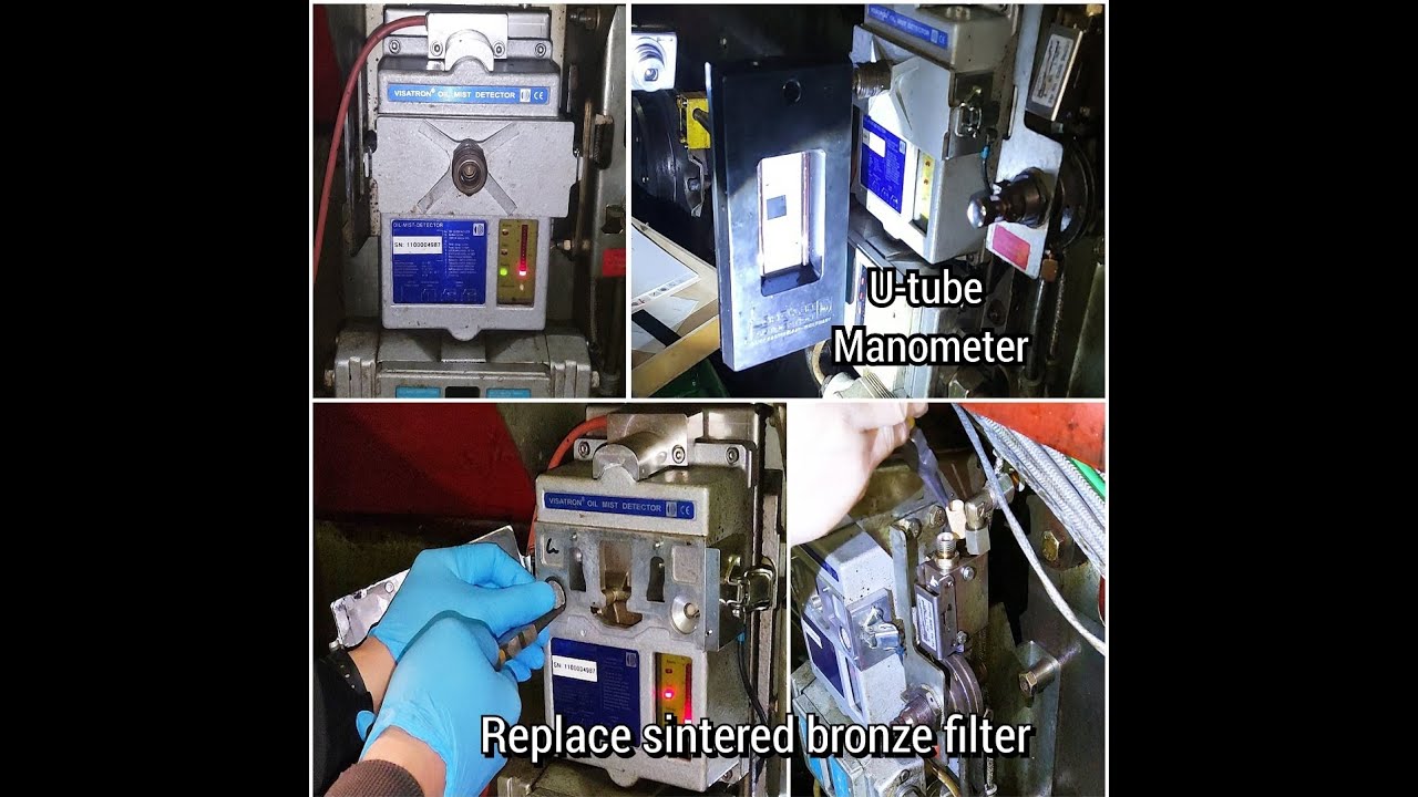 VISATRON OIL MIST DETECTOR MAINTENANCE,
