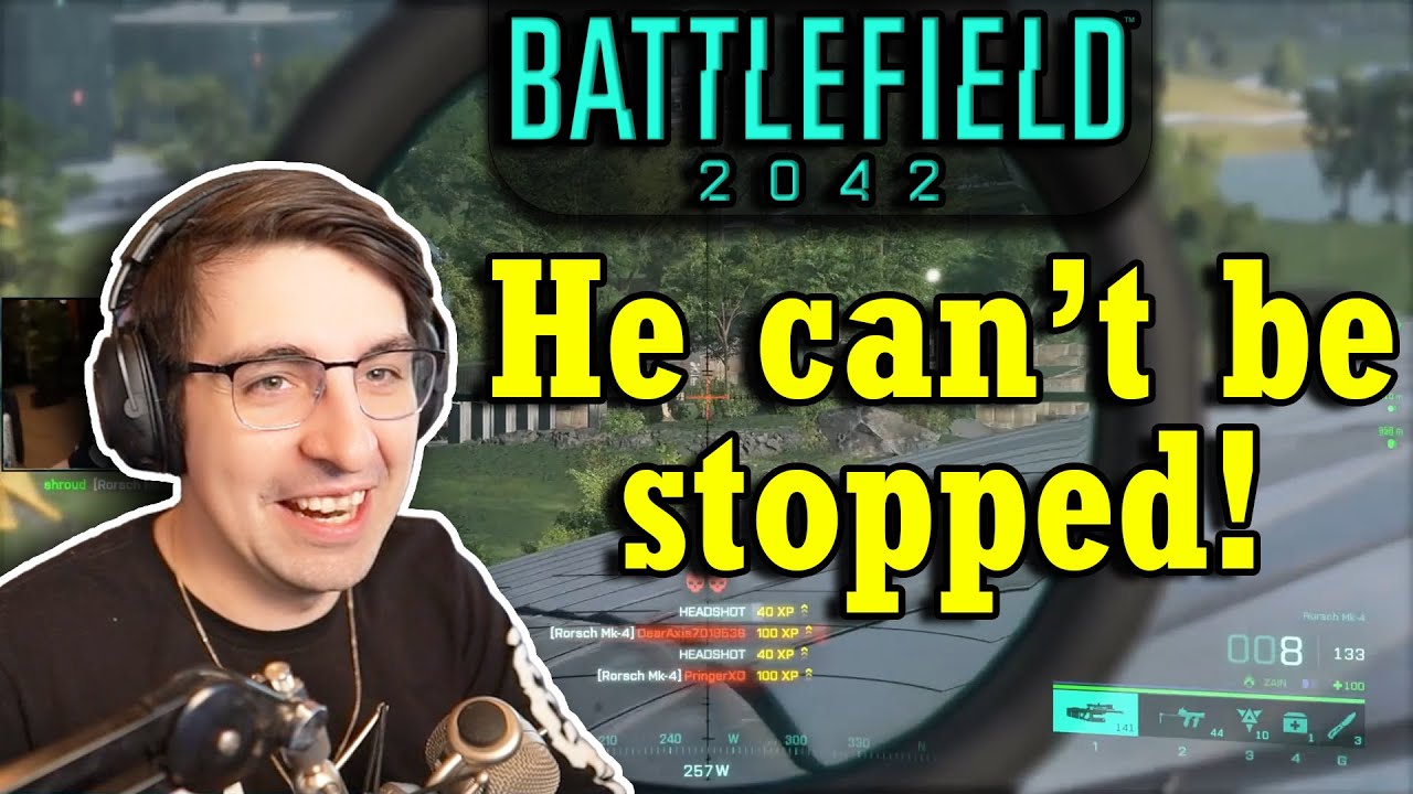 Shroud gets 80+ kills on Kaleidoscope - Full gameplay | Battlefield 2042