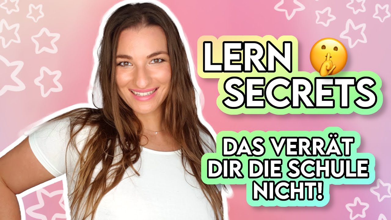 3 Dinge, die dir keiner übers Lernen in der Schule verrät 🤫 [worauf es beim Lernen wirklich ankommt]