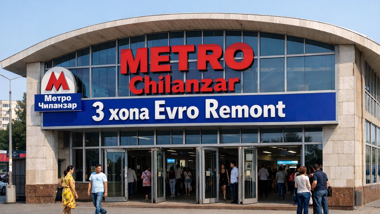 Чилонзор Метро ёнида Арзонига 3 хона Евро ремонт