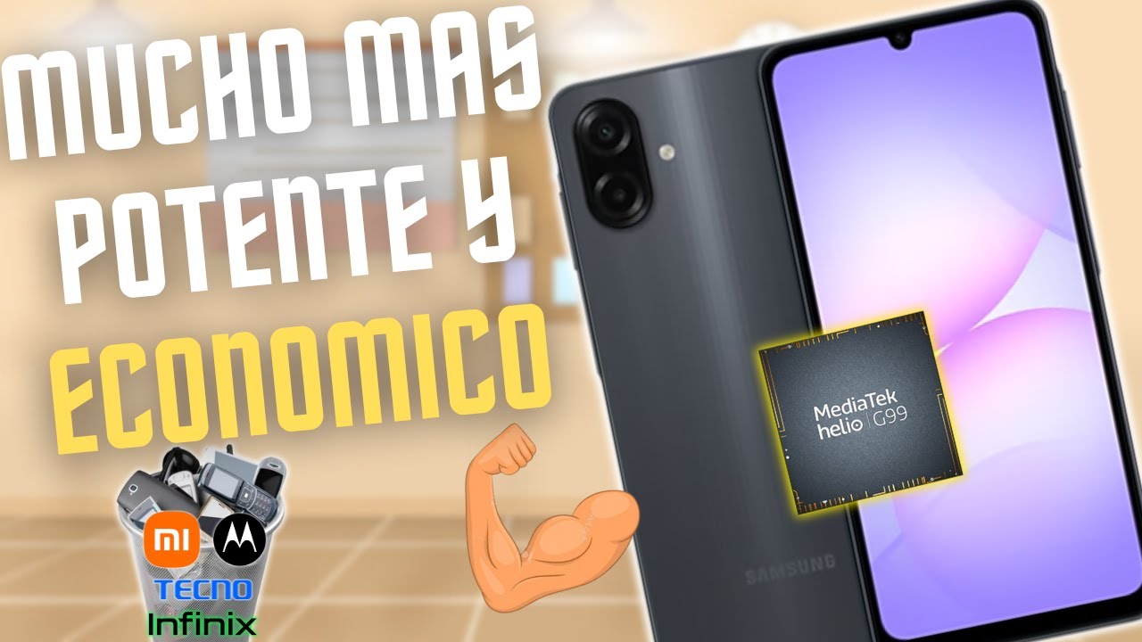 SAMSUNG A07 LA SORPRESA GAMA BAJA