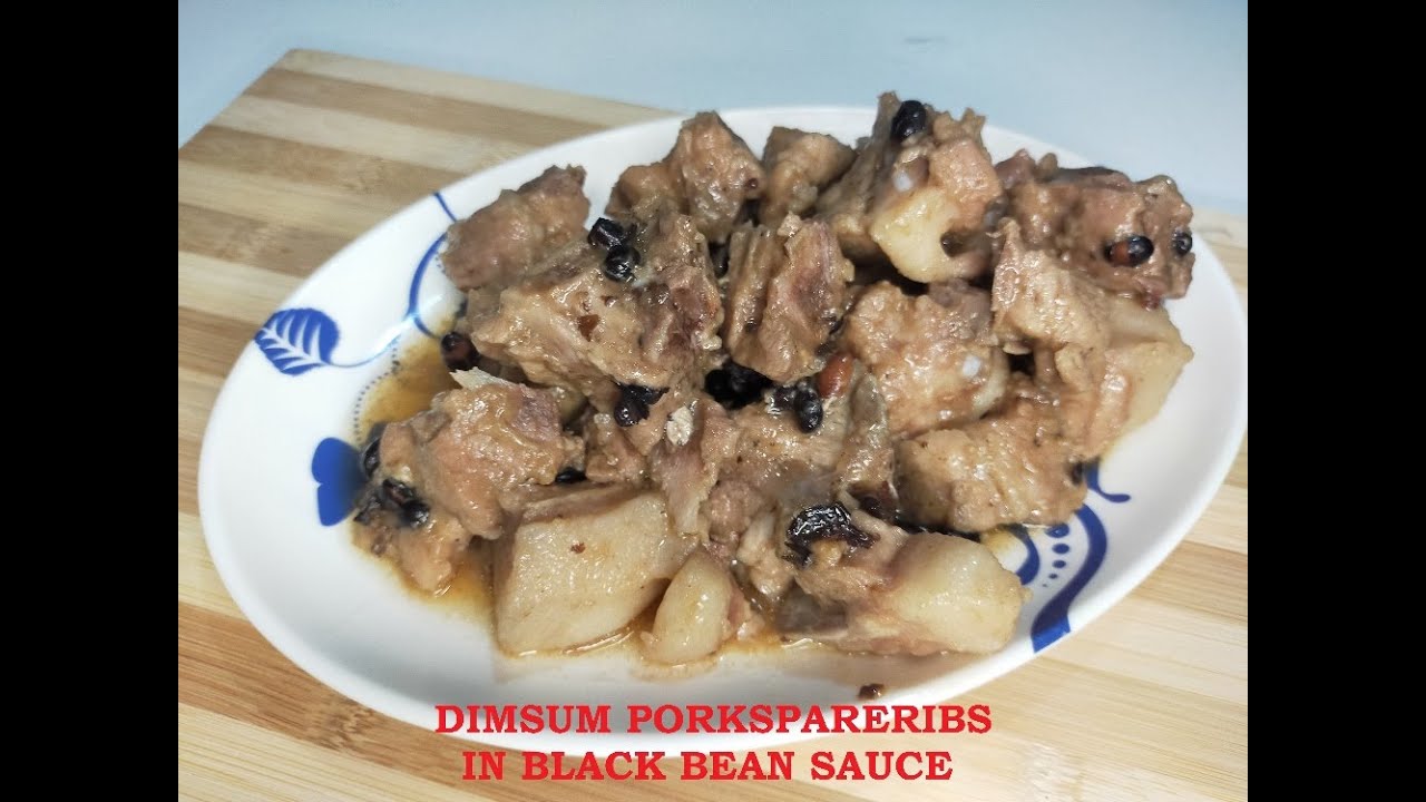 Easy Pork Spareribs in Black Bean Sauce | Leching style | DIMSUM | Tausi Spareribs